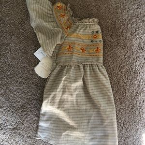 Altar’d State Off Shoulder Tan Top